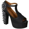 Jeffrey Campbell Women's Foxy Spike Shoes - Black - Image 1
