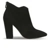 Lola Cruz Women's Heeled Suede Shoe Boots - Black - Image 1