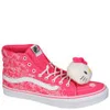 Vans Sk8-Hi Slim Hello Kitty Trainers - Hot Pink/True White - Image 1