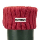Hunter Women's Chunky Rib Boot Socks - Bright Coral