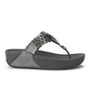 FitFlop Women's Bijoo Leather Sandals - Pewter - Image 1