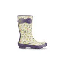 Barbour Women's Low Print Wellies - Mill Stream Image 1