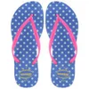 Havaianas Women's Slim Fresh Polka Dot Flip Flops - Blue - Image 1