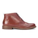 House of Hounds Men's Kirby Leather Lace Up Boots - Cognac Image 1