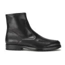 Mr. Hare Men's Toussaint Zip Leather Boots - Black