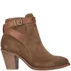 Hudson London Women's Lewknor Suede/Leather Heeled Ankle Boots - Tan - Image 1