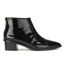 Kat Maconie Women's Cristobel Patent Leather Heeled Ankle Boots - Black