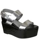 Senso Women's Jordan Platform Sandals - Laser Silver