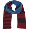 Ted Baker Roschick Block Striped Scarf - Blue - Image 1