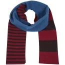 Ted Baker Roschick Block Striped Scarf - Blue