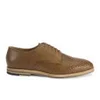 Hudson London Men's Hadstone Leather Woven Shoes - Tan - Image 1