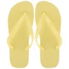 Havaianas Women's Top Flip Flops - Light Yellow - Image 1