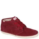 Keds Women's Champion Chukka Suede/Fur Boots - Beet Red