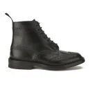 Tricker's Men's Stow Dainite Leather Brogue Boots - Black