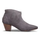 Hudson London Women's Mirar Suede Heeled Ankle Boots - Grey