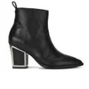 Kat Maconie Women's Hyacinth Block Heeled Leather Ankle Boots - Black - Image 1