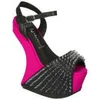 Jeffrey Campbell Women's Vicious Spike Shoes - Black/Fuchsia - Image 1