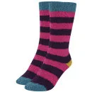 Joules Women's Fabulously Fluffy Socks - Dark Violet