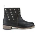 BOSS Orange Women's Estrid-E Leather Ankle Boots - Black