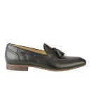 Hudson London Men's Pierre Leather Tassel Loafers - Black Image 1