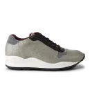 Opening Ceremony Women's OC Checkered Suede Trainers - Grey Image 1