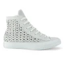 Converse Women's Chuck Taylor All Star Woven Suede Hi-Top Trainers - Powder