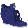 Ash Women's Bowie Wedged Hi-Top Trainers - Indigo - Image 1