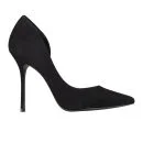 Kurt Geiger Women's Anja Suede Heeled Court Shoes - Black Image 1