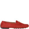 Lauren Ralph Lauren Women's Carley Suede Loafers - Bright Red - Image 1