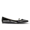 Carvela Women's Hanny Pointed Flat Shoes - Black - Image 1