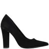KG Kurt Geiger Women's Calista Suede Heeled Court Shoes - Black - Image 1