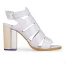 Miista Women's Isabella Heeled Leather Sandals - Lavender