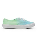 Vans Women's Authentic Slim Ombre Trainers - Cloisonne/Icy Green Image 1