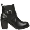 Lola Cruz Women's Leather Chelsea Boots - Black - Image 1