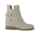 Thakoon Addition Women's Fiona1 Buckle Leather Boots - Grey