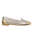 Just Ballerinas Women's Metallic Slipper Shoes  - Metallic Image 1