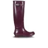 Barbour Women's Country Classic Gloss Wellington Boots - Purple - Image 1
