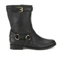 Lauren Ralph Lauren Women's Jael Leather Riding Boots - Black Image 1