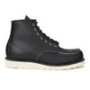 Red Wing Men's 6 Inch Classic Moc Toe Leather Lace-Up Boots - Black - Image 1