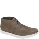 Ohw? Men's Roc Perforated Suede Boot - Olive Image 1
