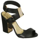 Ted Baker Women's Lissome Block Heeled Sandals - Black Leather