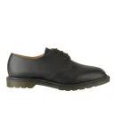 Dr. Martens Made in England Men's Vintage Steed 3-Eye Leather Shoes - Black