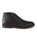 Hudson London Men's Houghton 2 Leather Desert Chukka Boots - Black