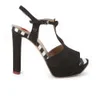 Love Moschino Women's Platform Sandals - Black/White - Image 1