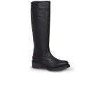 Love Moschino Women's 'Made In Italy' Leather Boots - Black Image 1