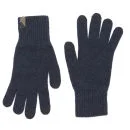 Barbour Dunbar Knitted Touchscreen Gloves - Naval Blue Image 1