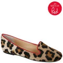 Just Ballerinas Women's Leopard Slipper Shoes - Multi
