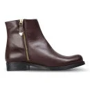 KG Kurt Geiger Women's Sadie Leather Ankle Boots - Brown