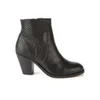 Hudson London Women's Slade Snake Leather Heeled Ankle Boots - Black - Image 1