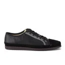 Paul Smith Shoes Men's Shore Leather/Suede Trainers - Black Ellis